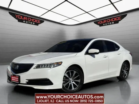 White 2016 Acura TLX Tech for sale in Joliet, IL