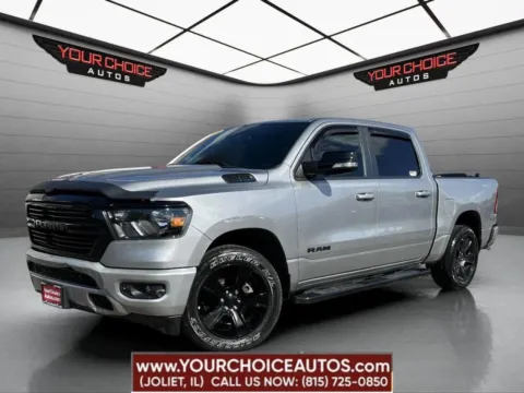 Silver 2021 Ram 1500 Big Horn for sale in Joliet, IL