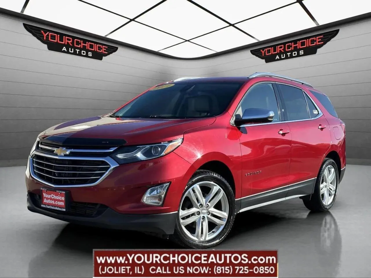 Red 2019 Chevrolet Equinox Premier for sale in Joliet, IL