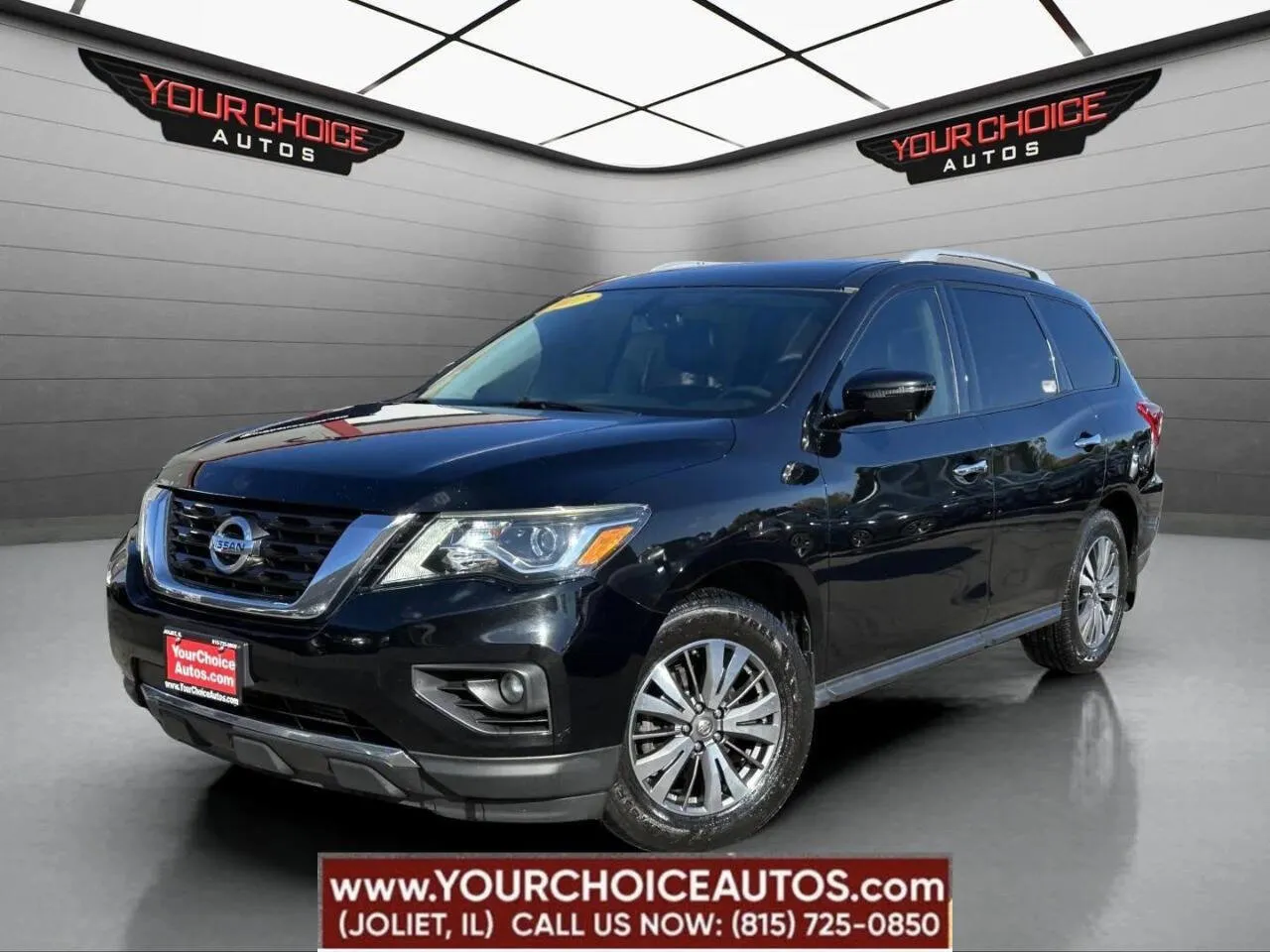Black 2017 Nissan Pathfinder SL for sale in Joliet, IL