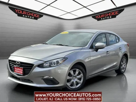 Silver 2016 Mazda Mazda3 i Sport for sale in Joliet, IL