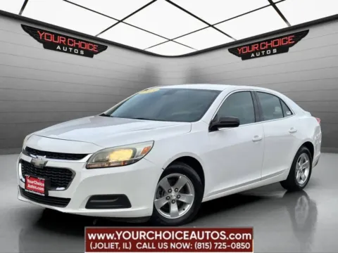 White 2015 Chevrolet Malibu LS for sale in Joliet, IL