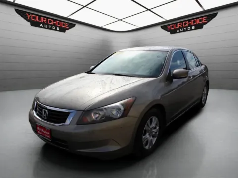 Gold 2009 Honda Accord Sdn LX-P for sale in Elmhurst, IL