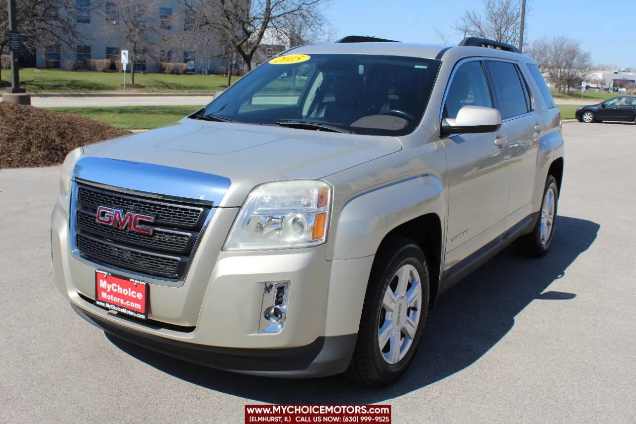 Silver 2015 GMC Terrain SLT for sale in Elmhurst, IL