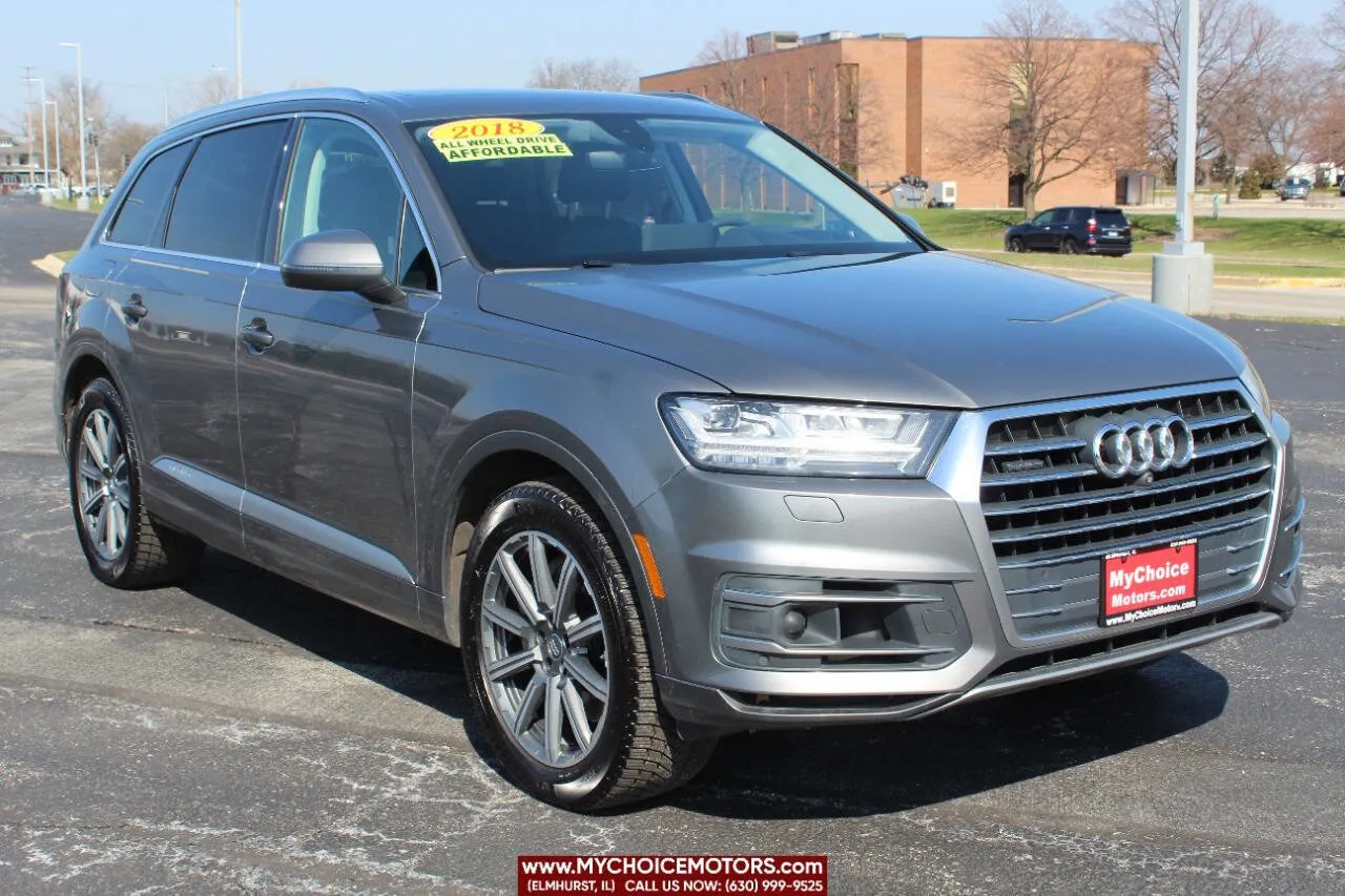 Gray 2018 Audi Q7 Prestige for sale in Elmhurst, IL