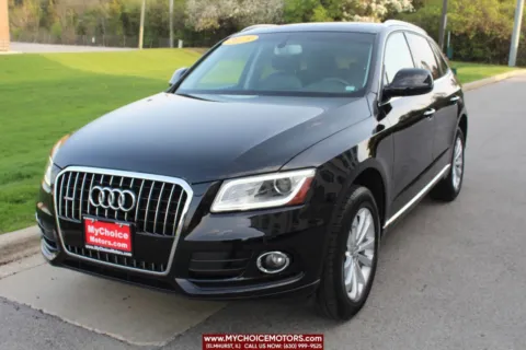 Black 2015 Audi Q5 Premium Plus for sale in Elmhurst, IL