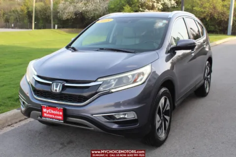 Gray 2015 Honda CR-V Touring for sale in Elmhurst, IL