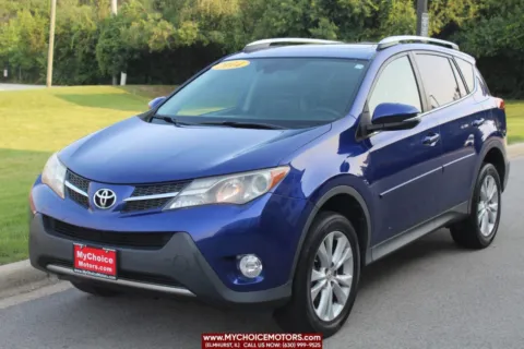 Blue 2014 Toyota RAV4 Limited for sale in Elmhurst, IL