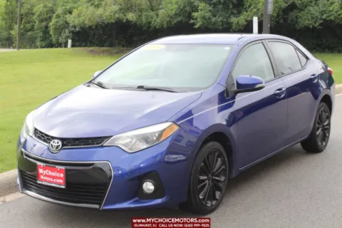 Blue 2015 Toyota Corolla S 4dr Sedan for sale in Elmhurst, IL