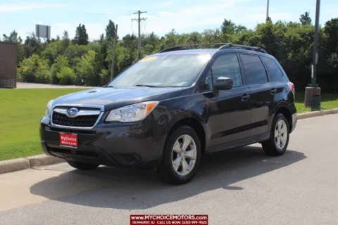 Gray 2015 Subaru Forester 2.5i Premium for sale in Elmhurst, IL