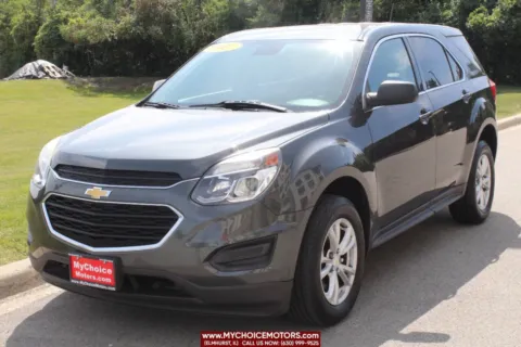Gray 2017 Chevrolet Equinox LS for sale in Elmhurst, IL