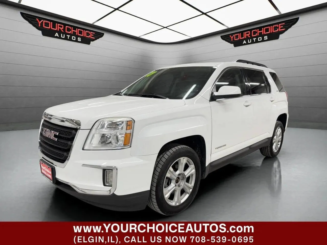 White 2017 GMC Terrain SLE for sale in Elgin, IL