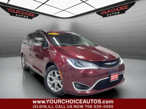 Red 2019 Chrysler Pacifica Limited for sale in Elgin, IL