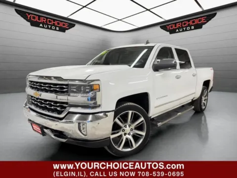 White 2018 Chevrolet Silverado 1500 LTZ for sale in Elgin, IL