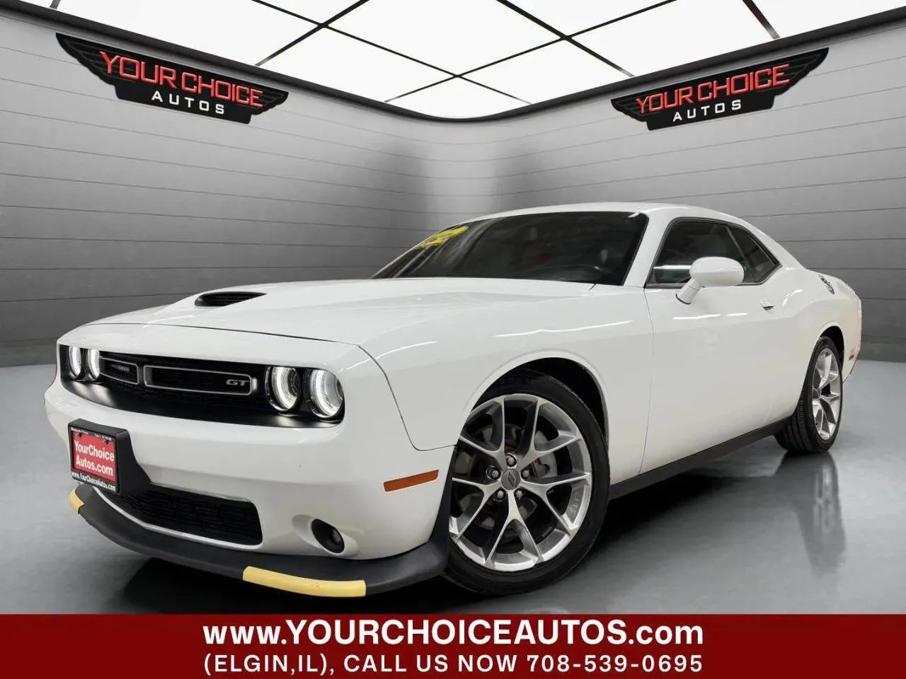 White 2022 Dodge Challenger GT for sale in Elgin, IL