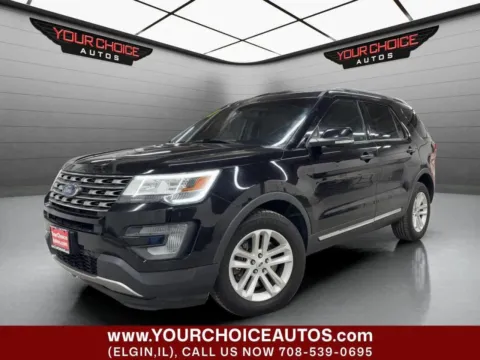 Black 2017 Ford Explorer XLT for sale in Elgin, IL