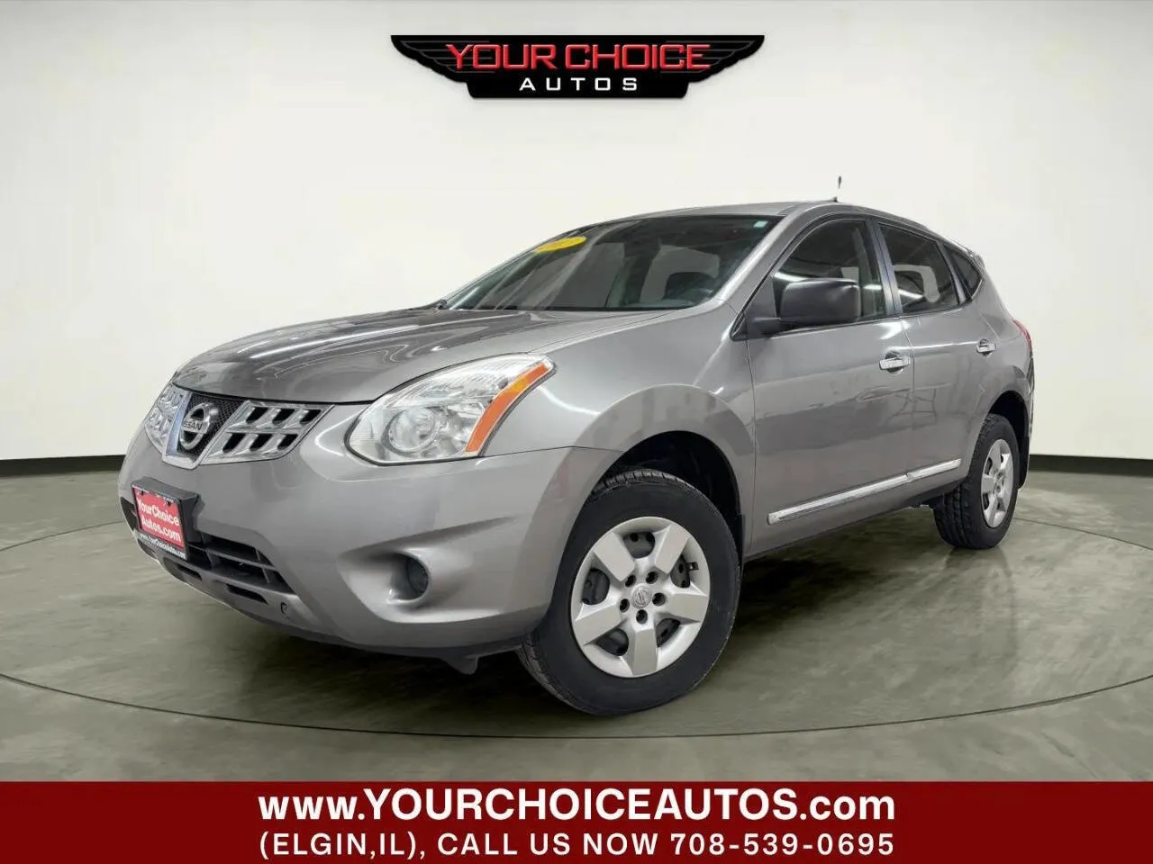 Gray 2013 Nissan Rogue S for sale in Elgin, IL