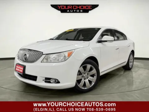 White 2012 Buick LaCrosse Premium 1 for sale in Elgin, IL