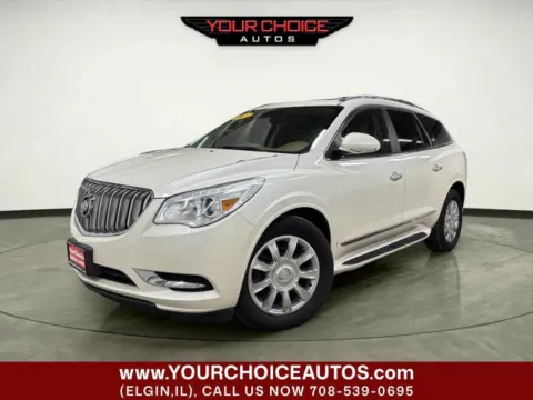 White 2013 Buick Enclave Premium for sale in Elgin, IL