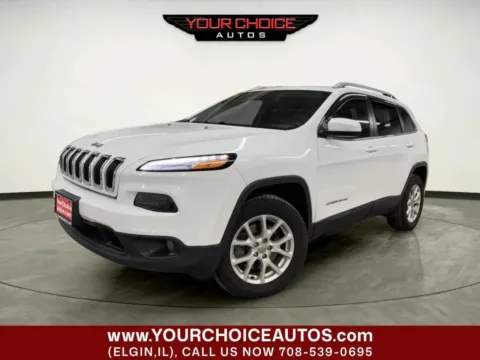 White 2017 Jeep Cherokee Latitude for sale in Elgin, IL
