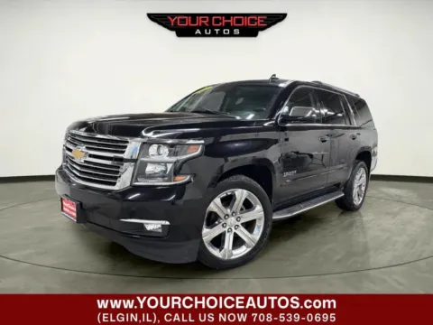 Black 2016 Chevrolet Tahoe LTZ for sale in Elgin, IL