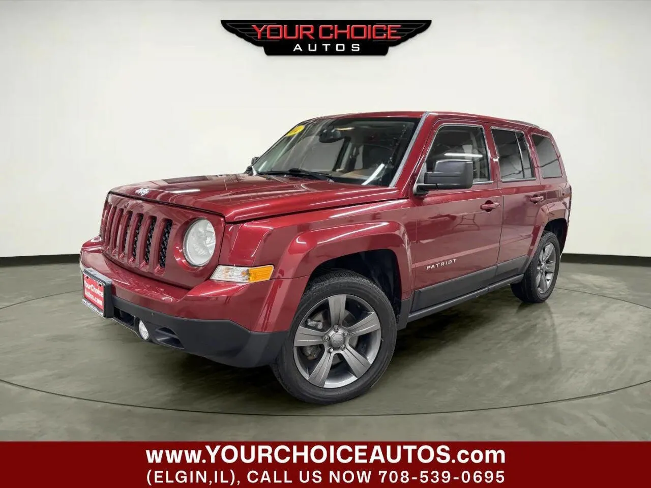 Red 2014 Jeep Patriot High Altitude for sale in Elgin, IL