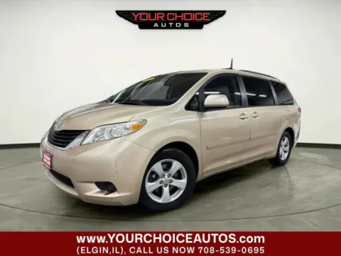 Beige 2012 Toyota Sienna LE 8 Passenger 4dr Mini Van V6 for sale in Elgin, IL