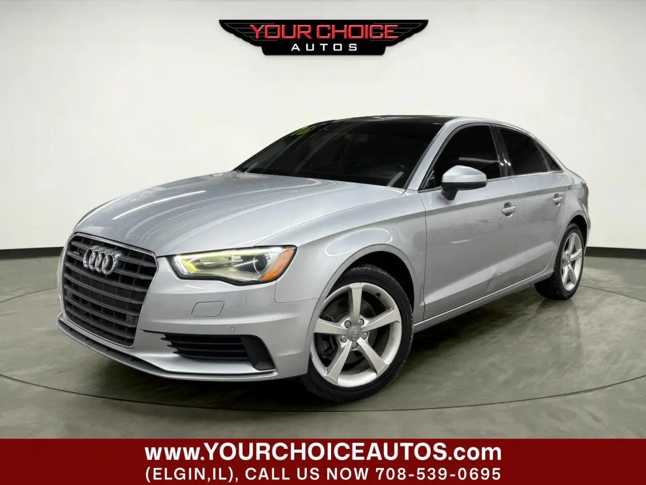 Silver 2016 Audi A3 2.0T Premium for sale in Elgin, IL