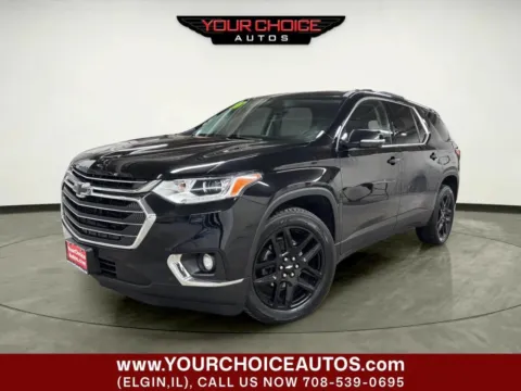 Black 2018 Chevrolet Traverse LT Cloth for sale in Elgin, IL