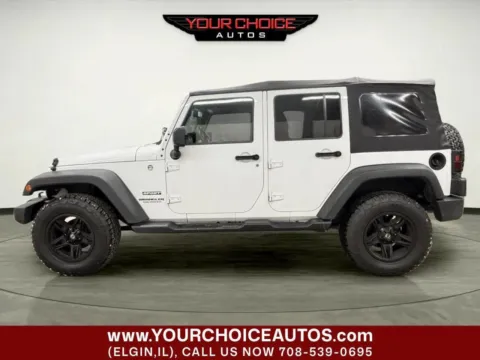 Photos of 2015 Jeep Wrangler Unlimited Sport for sale in Elgin, IL at Your Choice Autos - Elgin