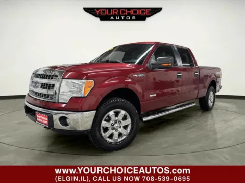 Red 2013 Ford F-150 XLT 4x4 4dr SuperCrew Styleside 6.5 ft. SB for sale in Elgin, IL