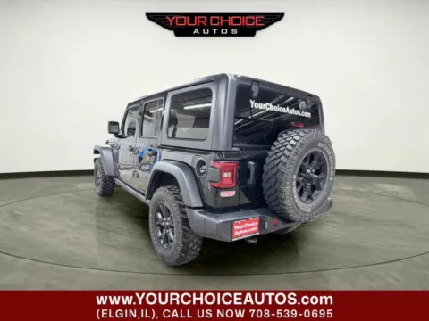 Another view of 2020 Jeep Wrangler Unlimited Willys for sale in Elgin, IL at Your Choice Autos - Elgin