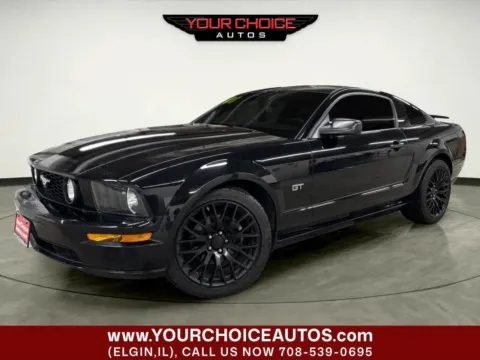 Black 2008 Ford Mustang GT Deluxe 2dr Fastback for sale in Elgin, IL