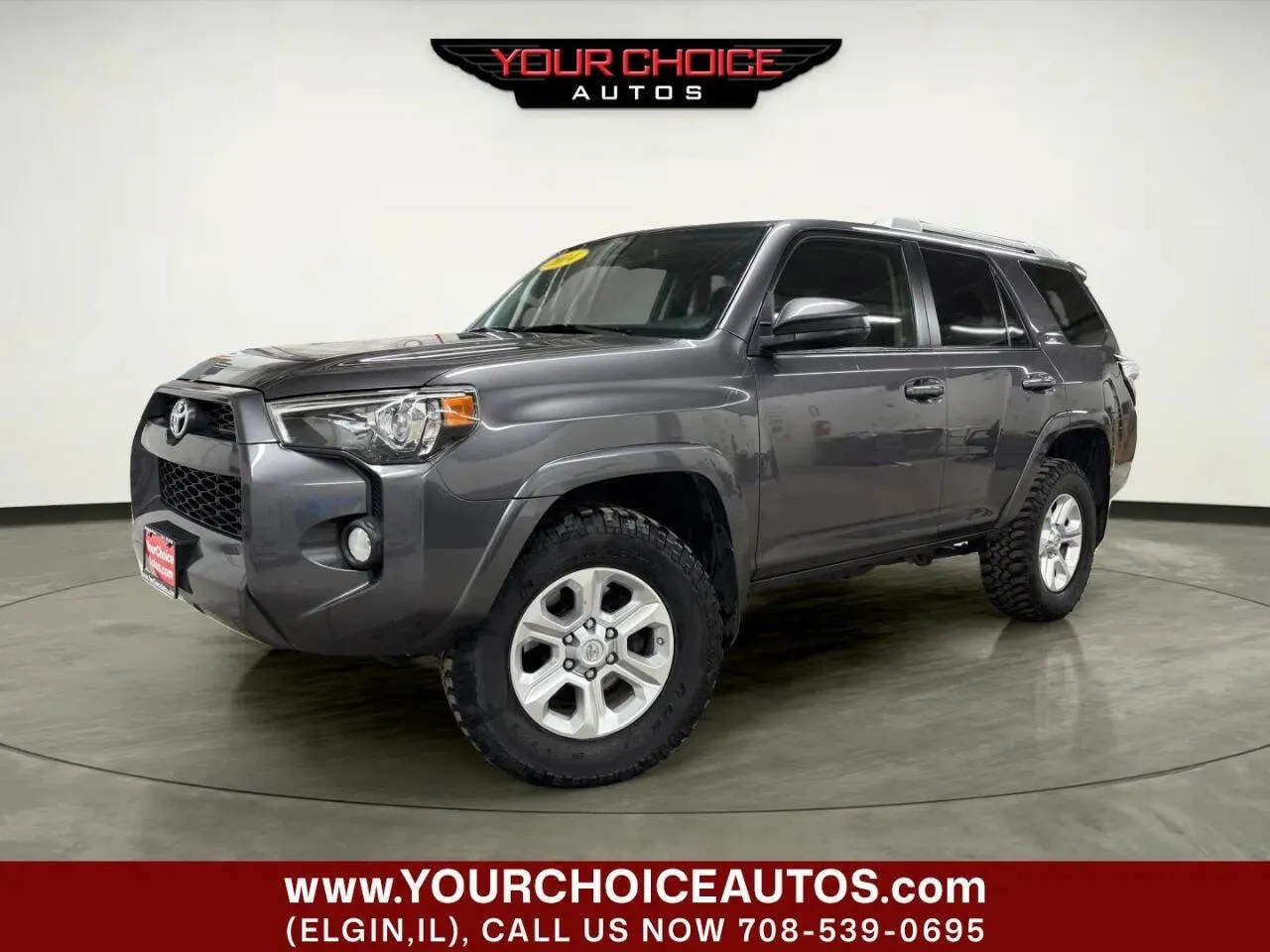 Gray 2014 Toyota 4Runner SR5 4x4 4dr SUV for sale in Elgin, IL