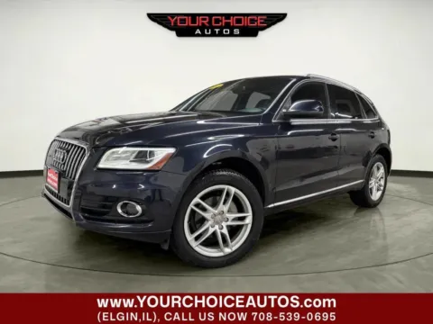 Blue 2014 Audi Q5 Premium Plus for sale in Elgin, IL