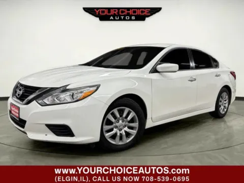 White 2017 Nissan Altima 2.5 S for sale in Elgin, IL