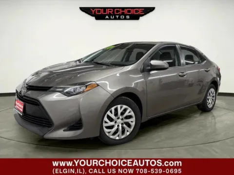 Gray 2017 Toyota Corolla LE 4dr Sedan for sale in Elgin, IL