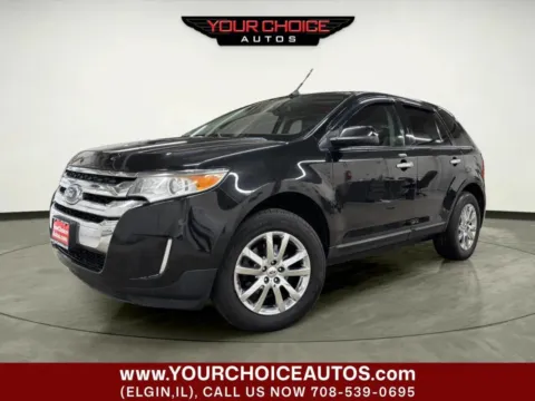 Black 2011 Ford Edge SEL for sale in Elgin, IL