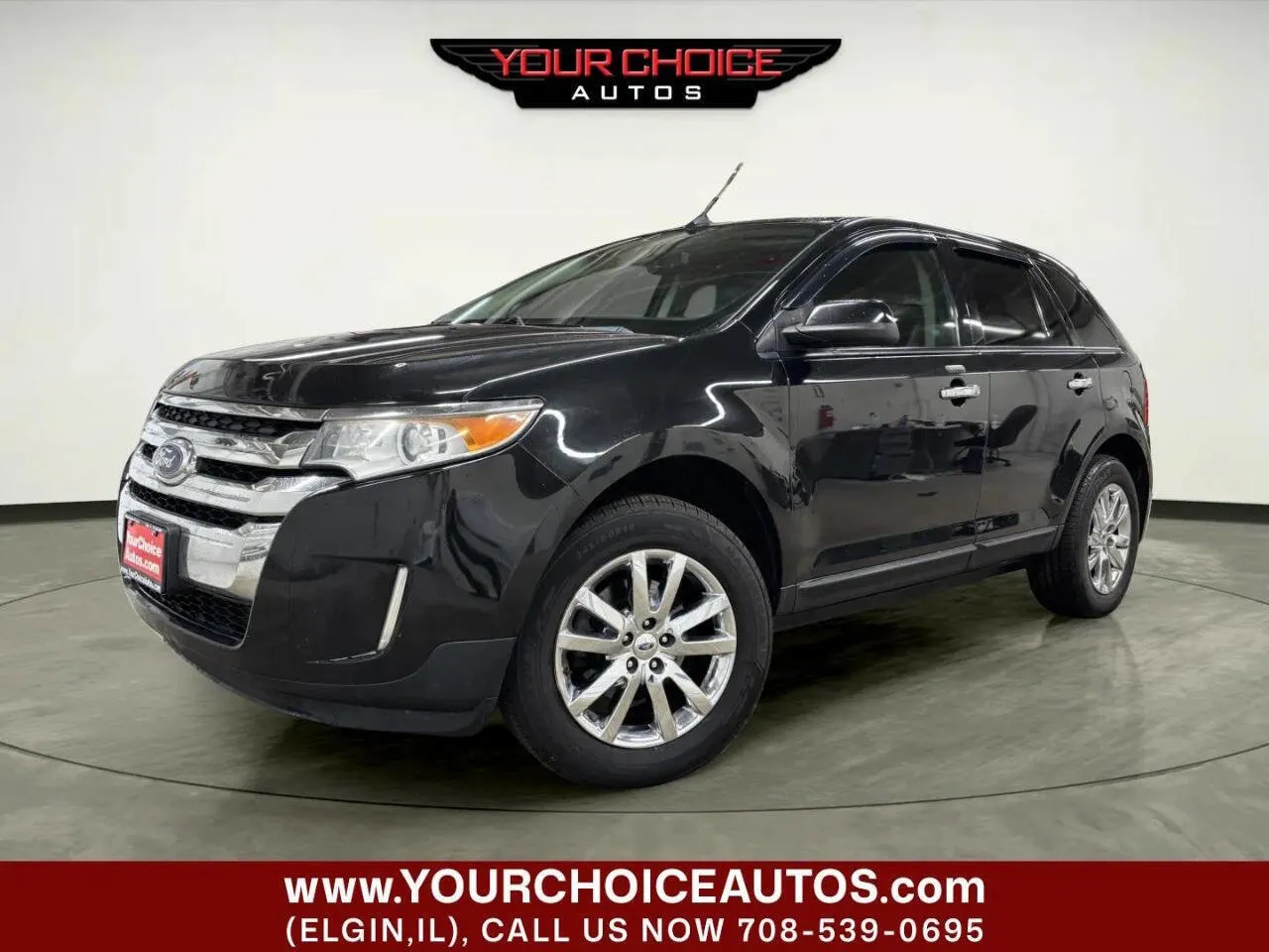 Black 2011 Ford Edge SEL for sale in Elgin, IL
