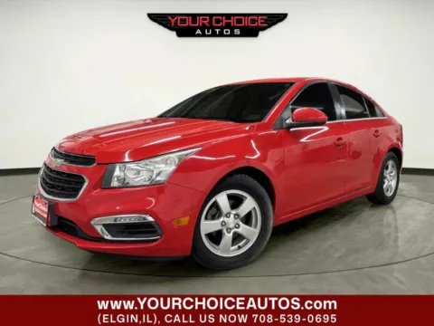 Red 2015 Chevrolet Cruze LT for sale in Elgin, IL