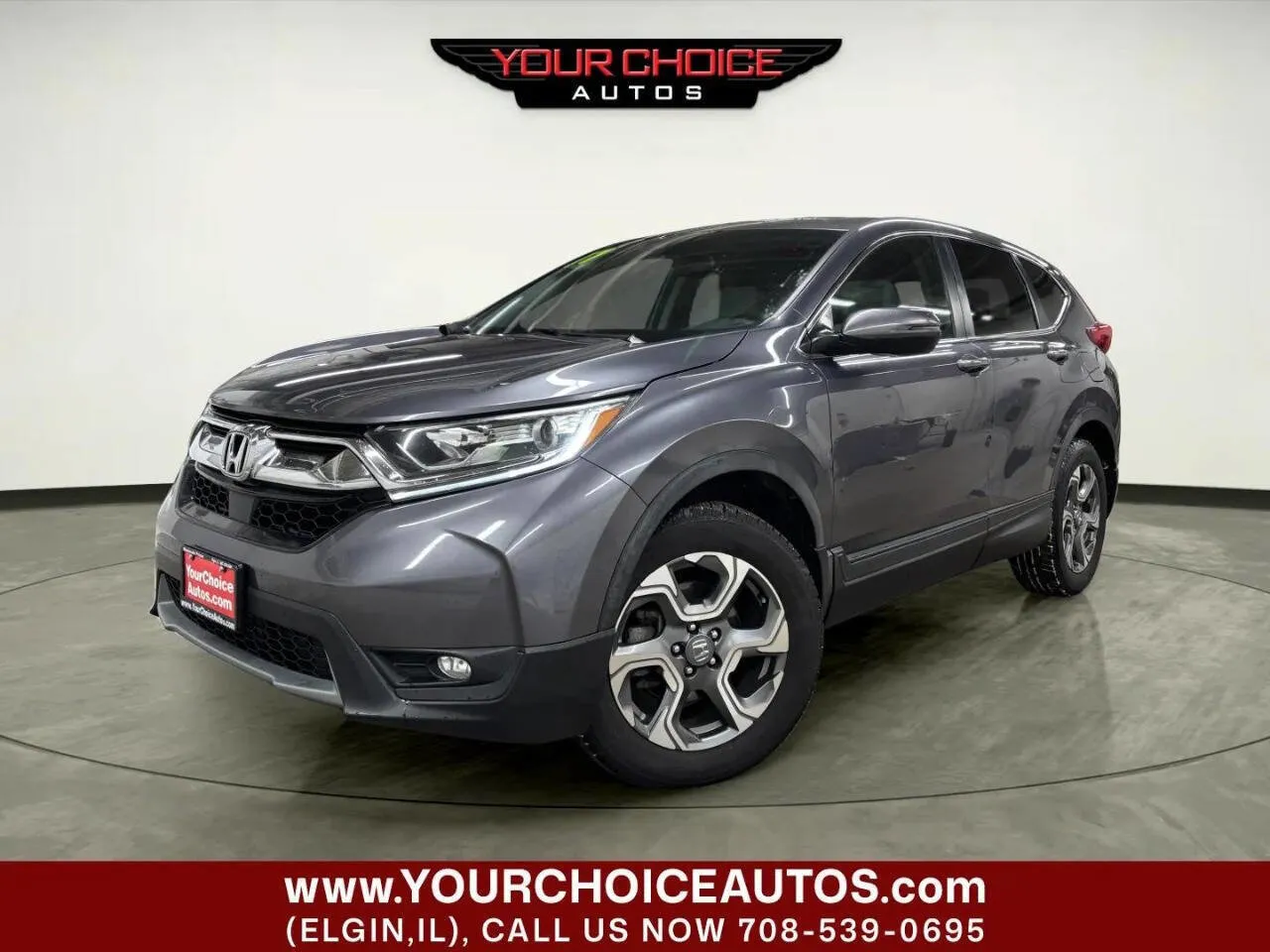 Gray 2017 Honda CR-V EX-L for sale in Elgin, IL