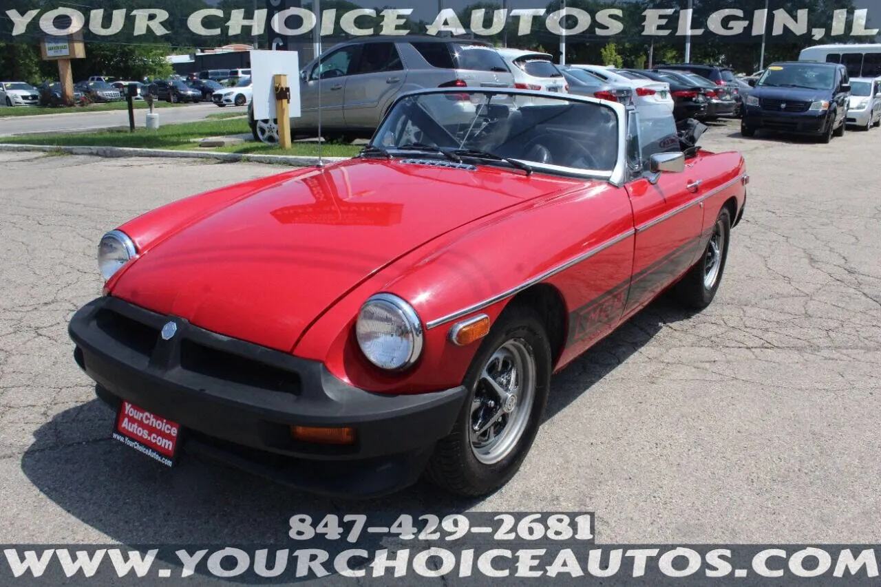 Red 1974 MG MGB for sale in Elgin, IL