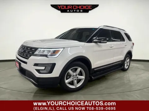 White 2017 Ford Explorer XLT for sale in Elgin, IL
