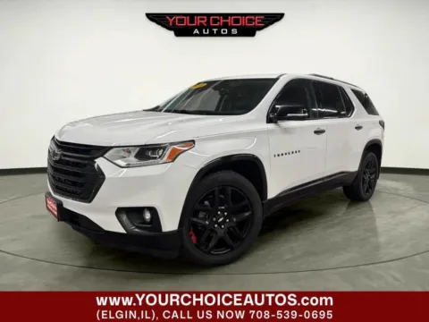 White 2019 Chevrolet Traverse Premier for sale in Elgin, IL