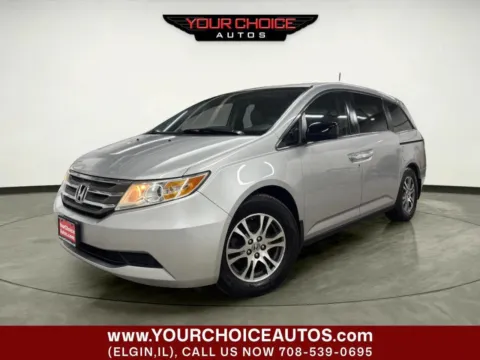 Silver 2013 Honda Odyssey EX-L for sale in Elgin, IL