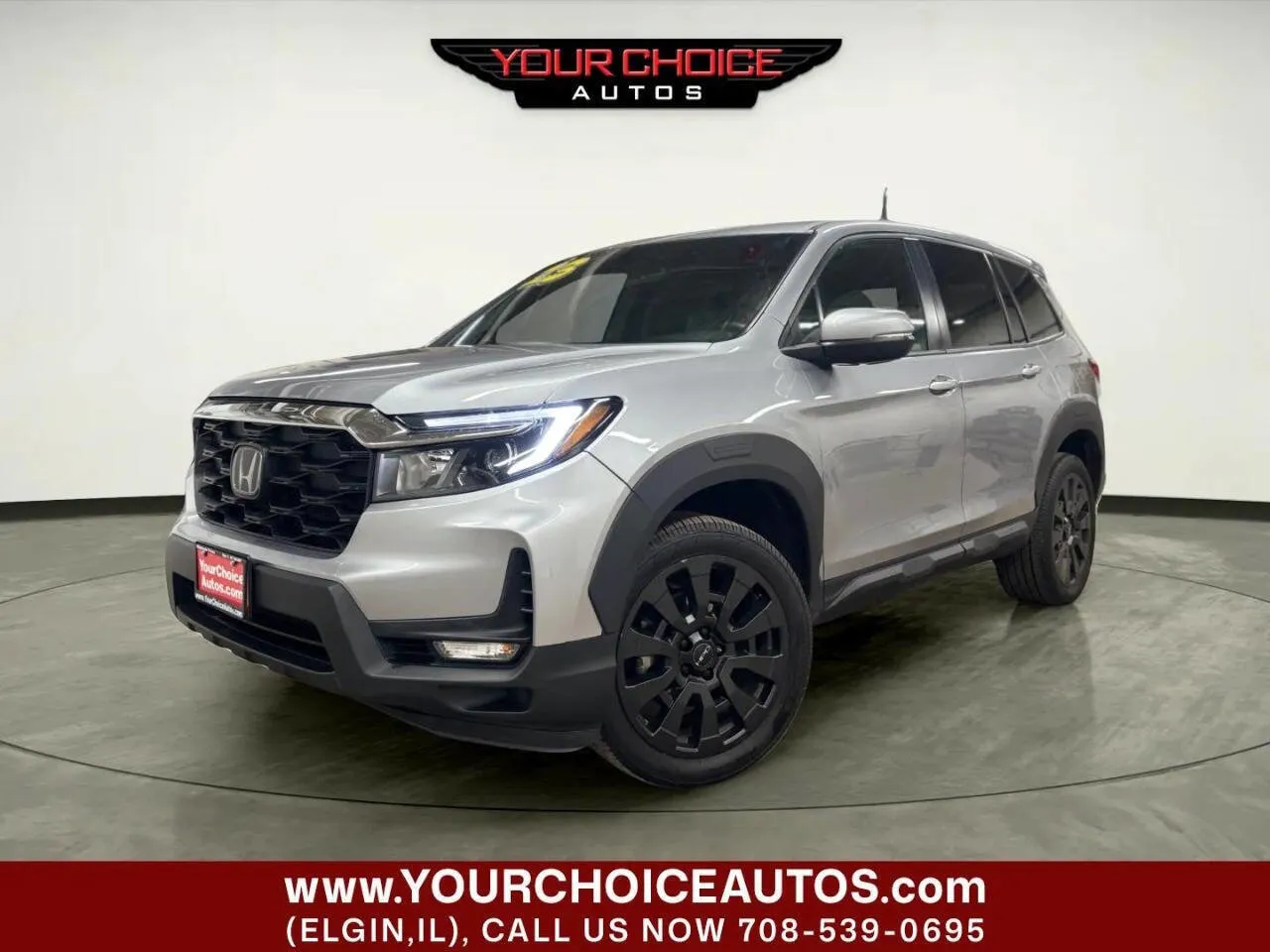 Silver 2023 Honda Passport EX-L for sale in Elgin, IL