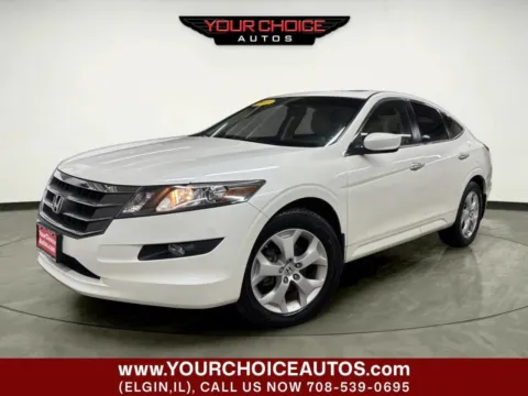 White 2011 Honda Accord Crosstour EX-L for sale in Elgin, IL