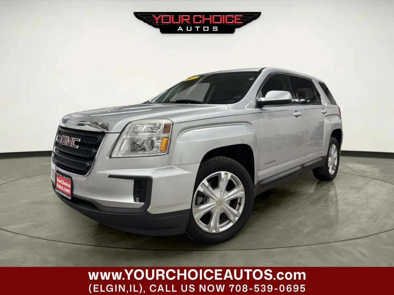 Silver 2017 GMC Terrain SLE for sale in Elgin, IL