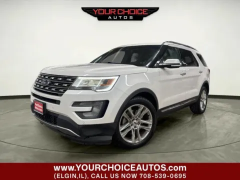 White 2016 Ford Explorer Limited for sale in Elgin, IL