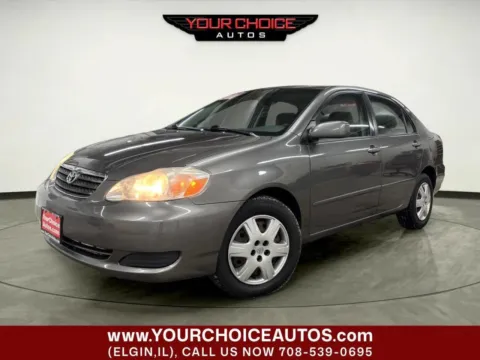 Gray 2007 Toyota Corolla LE 4dr Sedan (1.8L I4 4A) for sale in Elgin, IL